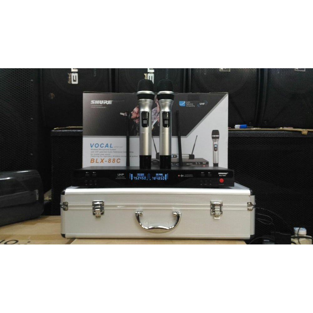 wireless microphone SHURE BLX 88C Murah