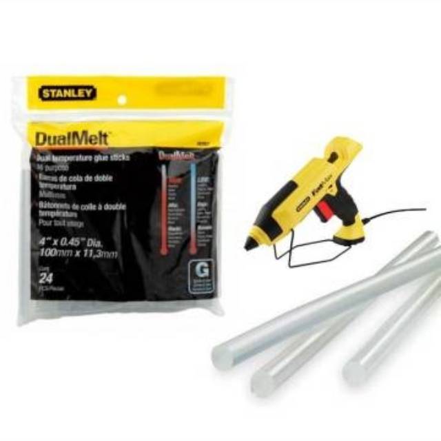 

isi lem tembak besar bening 24pcs Dual Temperature Glue Sticks GS20DT
