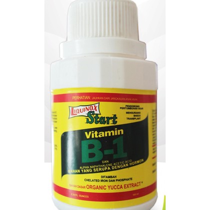  Pupuk  Vitamin B1 untuk tanaman  LIQUINOX kemasan botol  100 