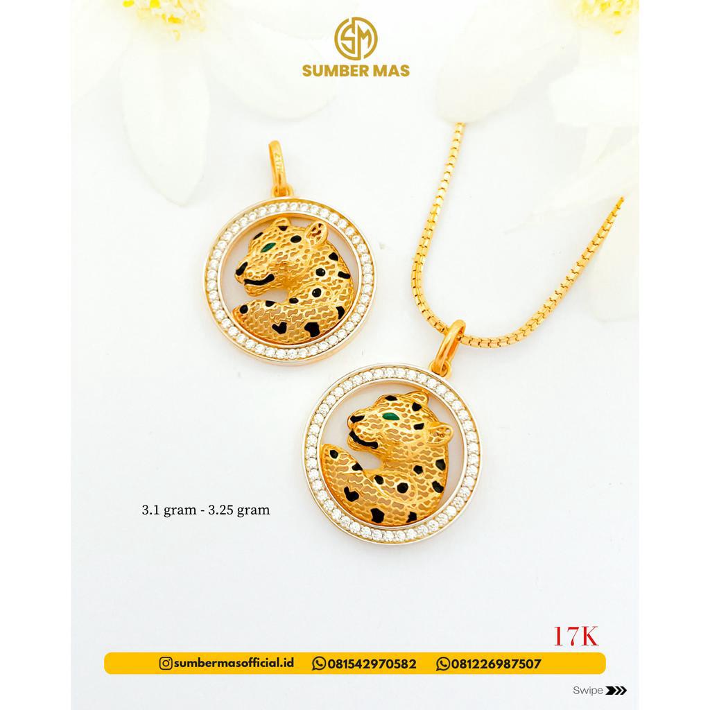 LIONTIN CIRCLE PANTHER FASHION 17K - SUMBER MAS