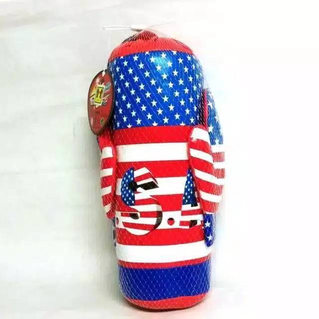 Samsak tinju boxing - alat olahraga bela diri anak