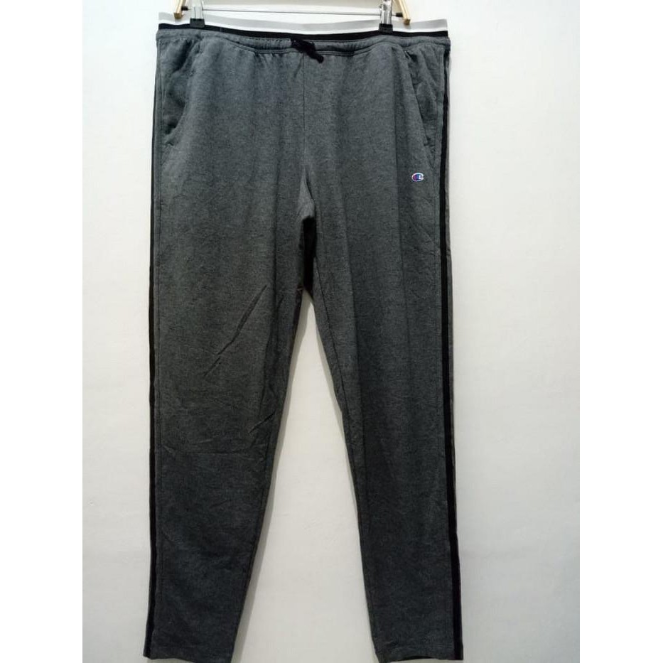 champion sweatpants with big logo