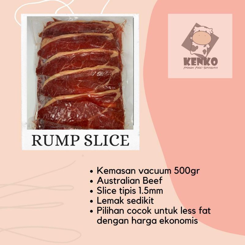 

Rump Slice (AUS) 500gr