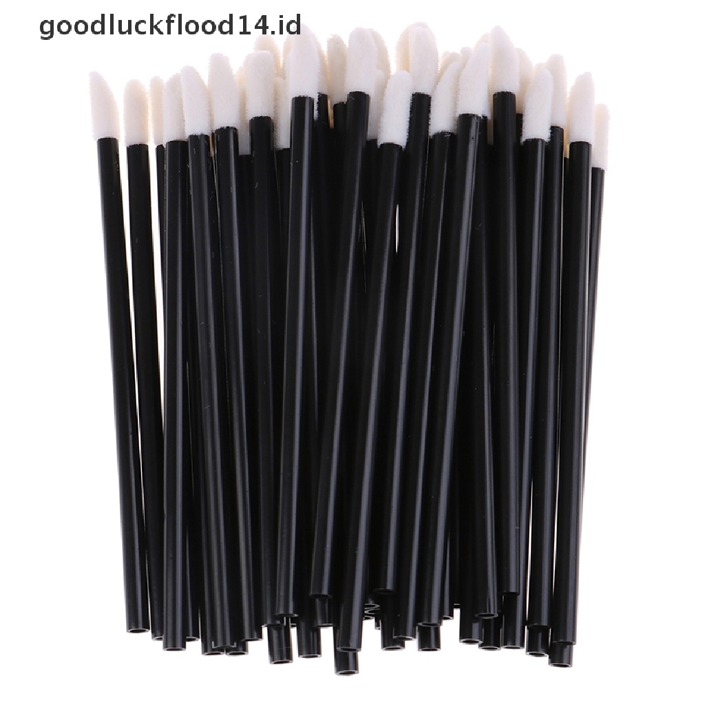 [OOID] 100 Disposable Lip Brush Gloss Wands Applicator Makeup Cosmetic Tool Beauty ID