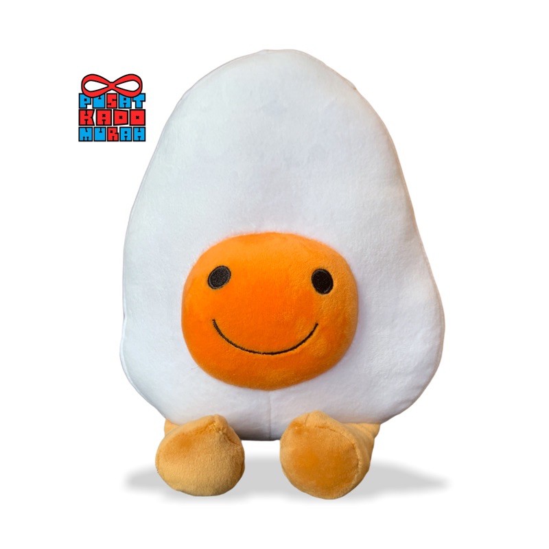 Boneka Telur Lucu / Cute Egg / Sunny Side Egg