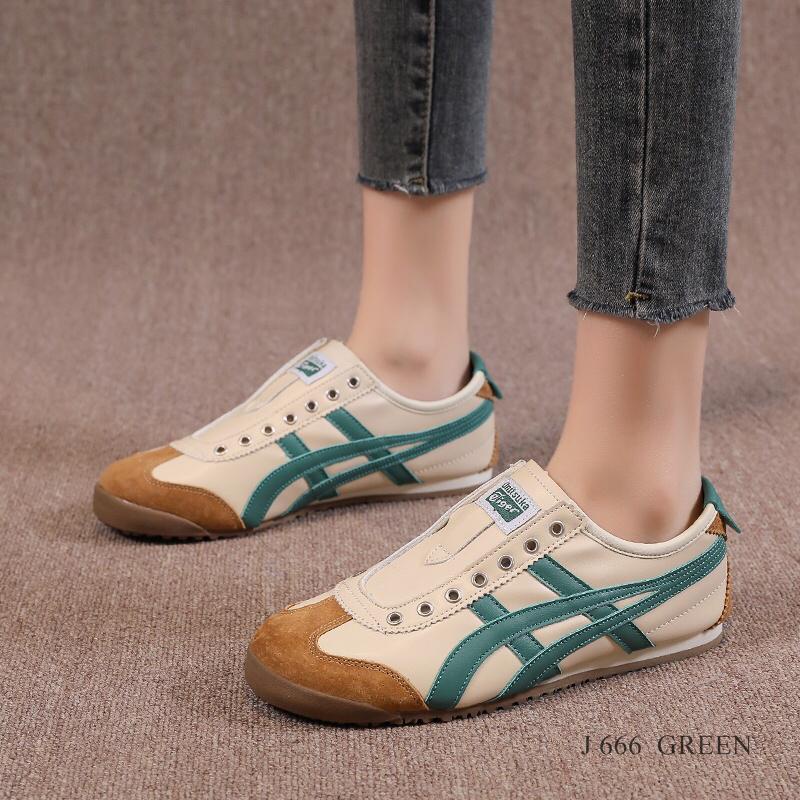 SEPATU WANITA SNEAKER TANPA TALI OT IMPORT 666