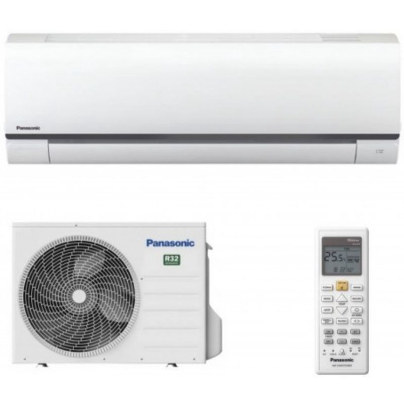 AC PANASONIC 1/2 PK , 3/4 PK &amp; 1 PK SERI  ZN - WKP NON INVERTER R32 SI BIRU + INSTALASI PEMASANGAN &amp; TUKAR TAMBAH