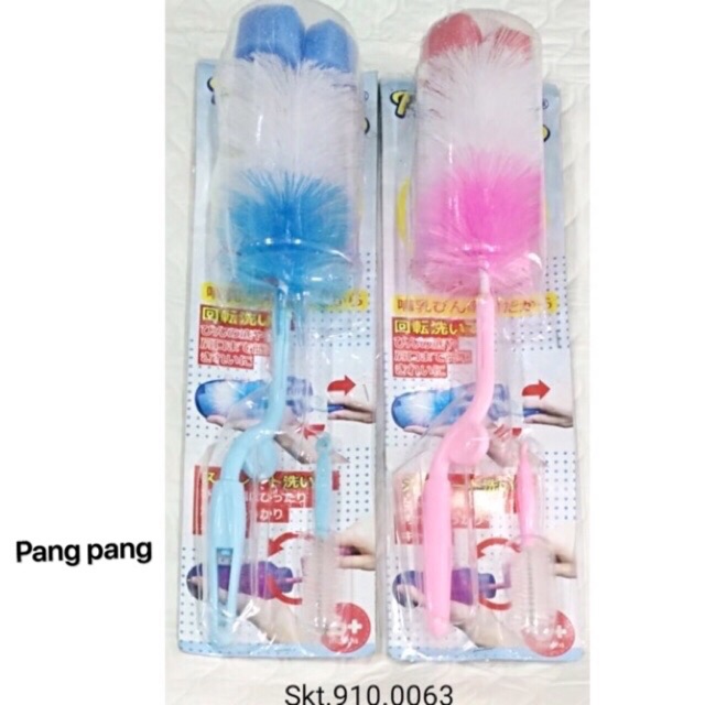 Sikat Botol Susu Bayi 2 in 1 BPA FREE  Perlengkapan bayi baru lahir Perlengkapan makan bayi