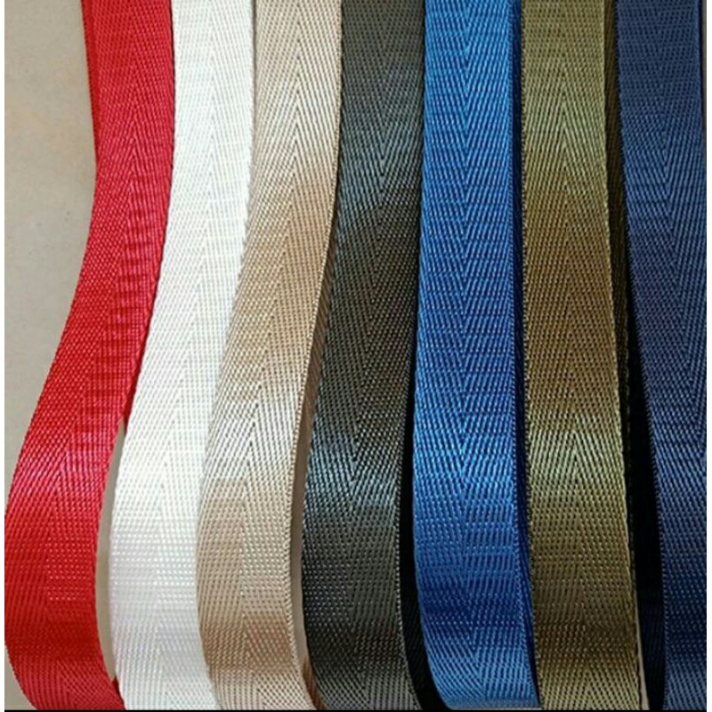Webing Nylon motif V 3,8cm