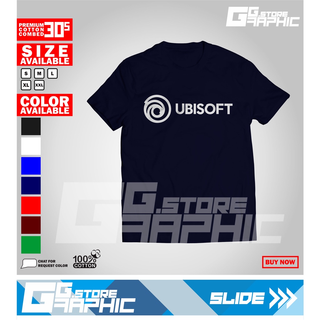 Kaos UBISOFT Murah Berkualitas