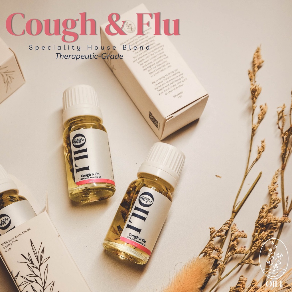 oili cough and flu essential oil atsiri aromatherapy 10ml   essential oil diffuser   air humidifier 