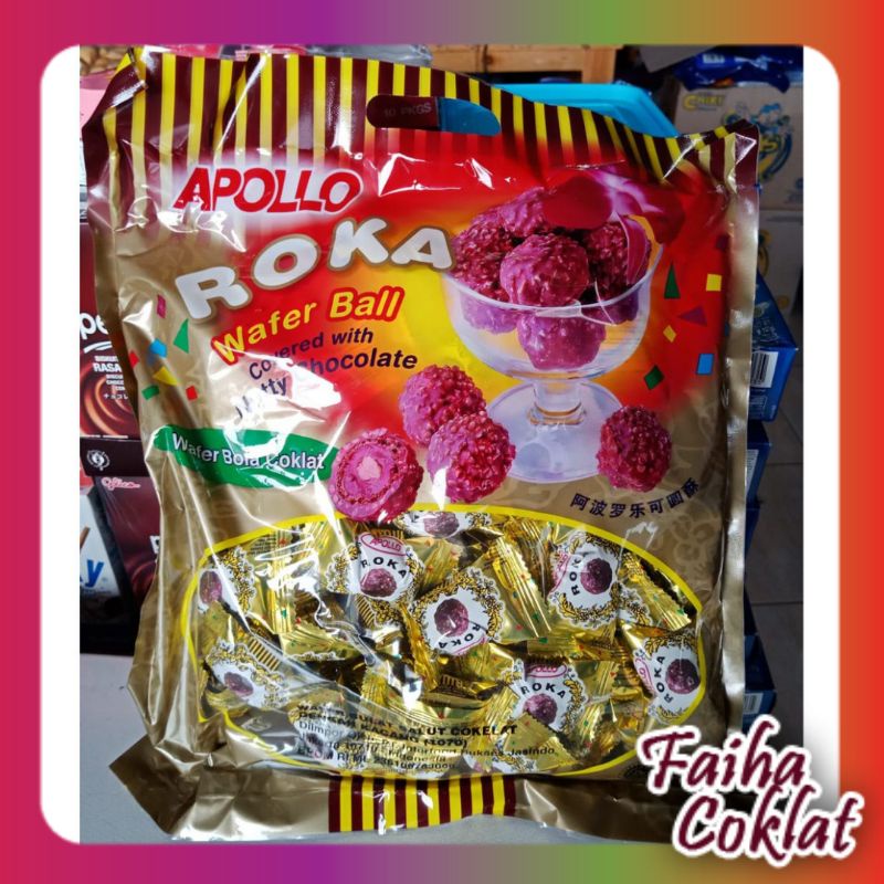 Jual Apollo Roka Bag atau Roka Refill isi 70 Roka Toples isi 70 Roka ...