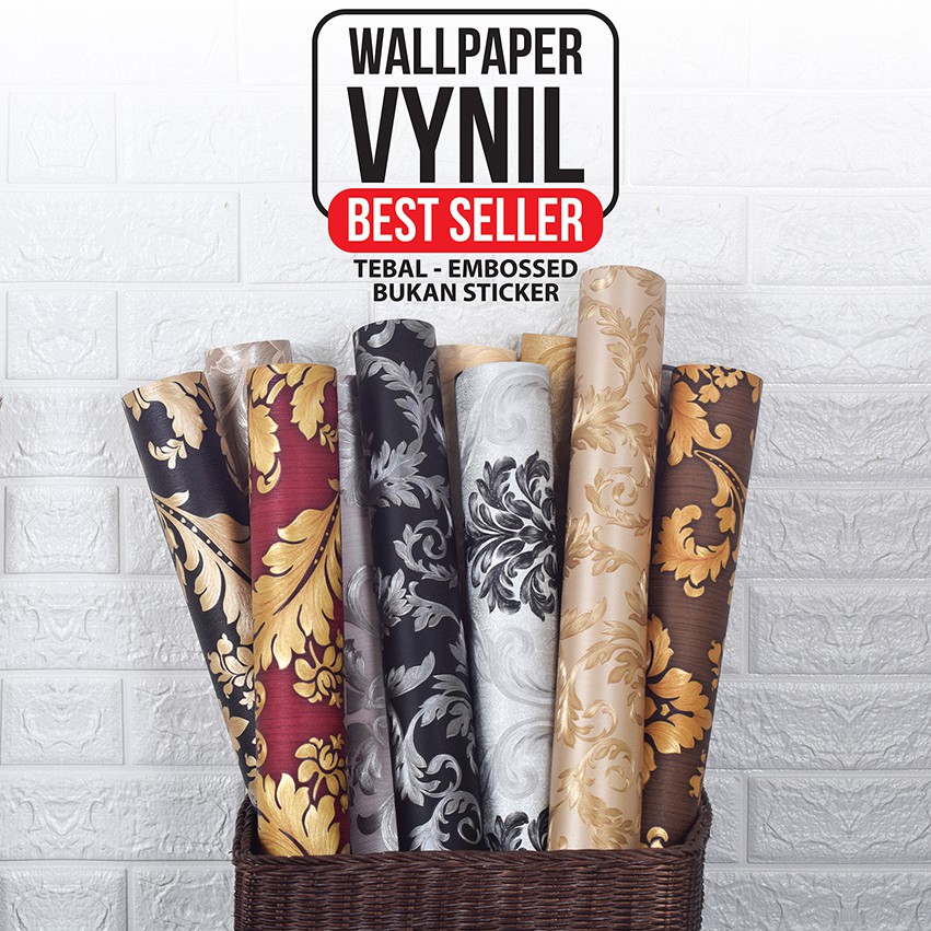 WALLPAPER DINDING VYNIL PROMO BUKAN WALLPAPER STICKER
