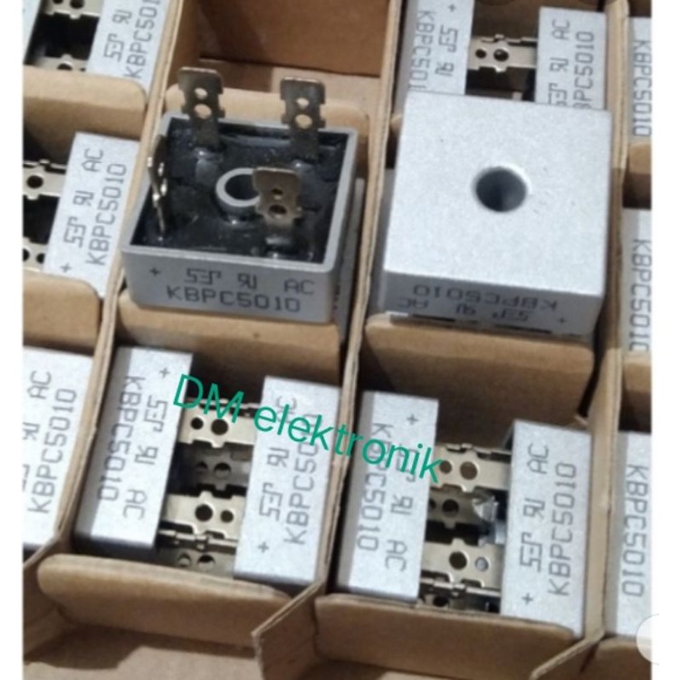 Dioda brigde KBPC5010 rectifier KBPC5010 50A 1000v dioda kiprok