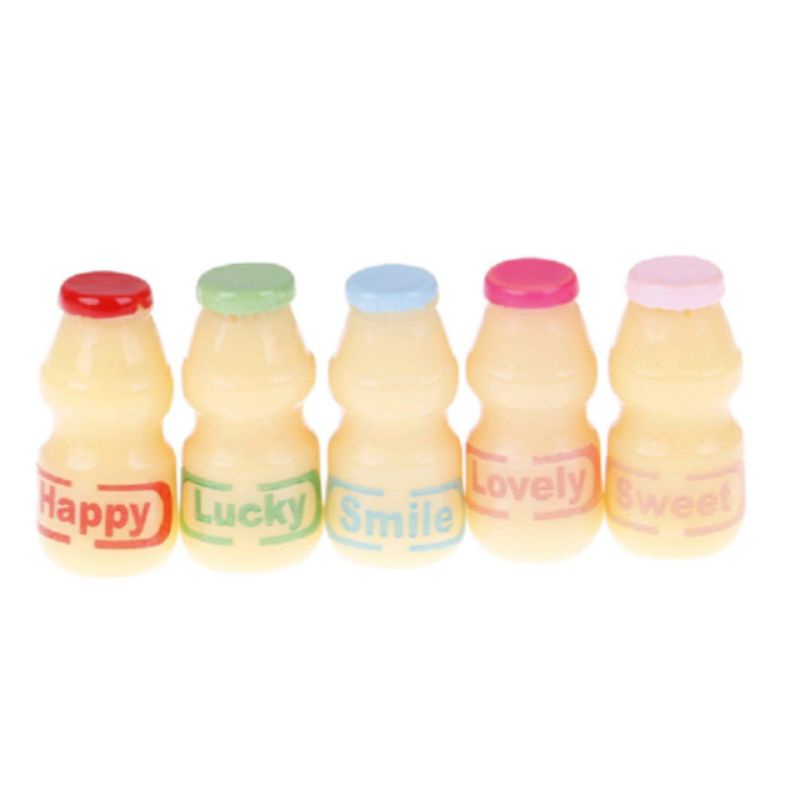 Miniature Botol Yakult skala 1:12