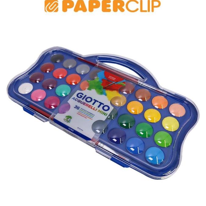 

TERBARUU!! WATERCOLOR GIOTTO ACQUERELLI MINI 352700 36C COD
