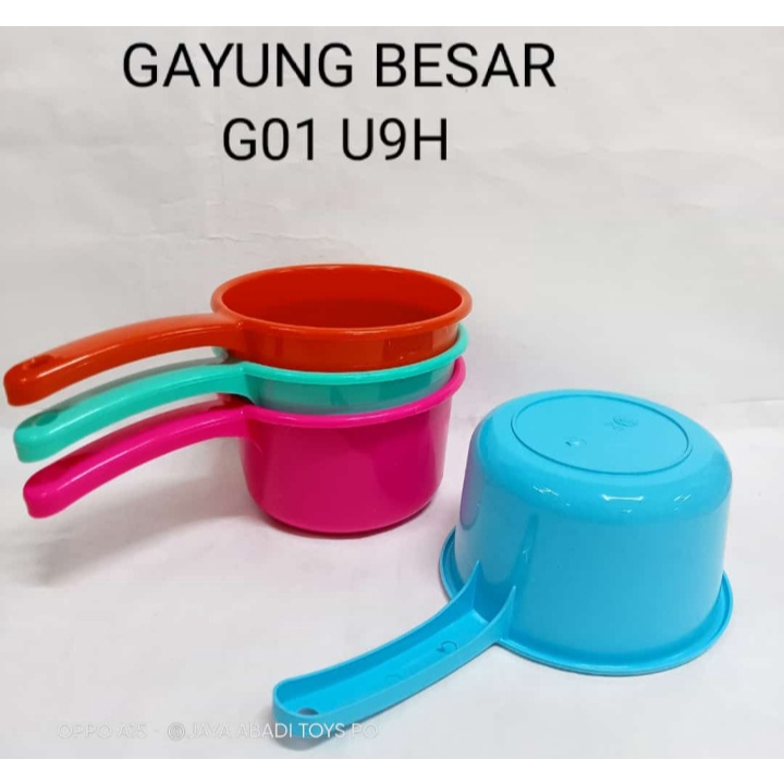 MURAH !! G 01 - Gayung Air Kualitas Bagus 2 ukuran Dengan Ketahanan Bahan yang Berbeda G01 / G02