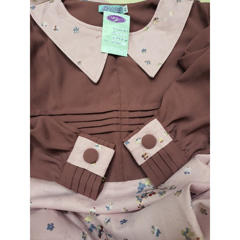 Set gamis Rumah Hafidzah (RH) edisi BMF