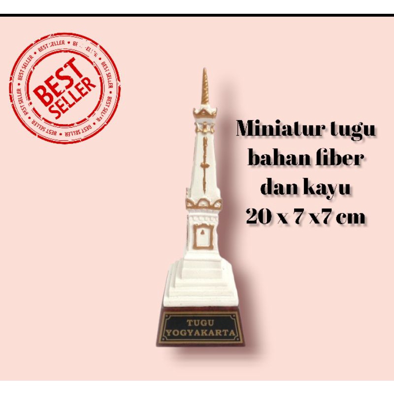 Replika Tugu Jogja Souvenir Tugu Jogja Pajangan Meja Tugu Jogja Oleh oleh Khas Jogja