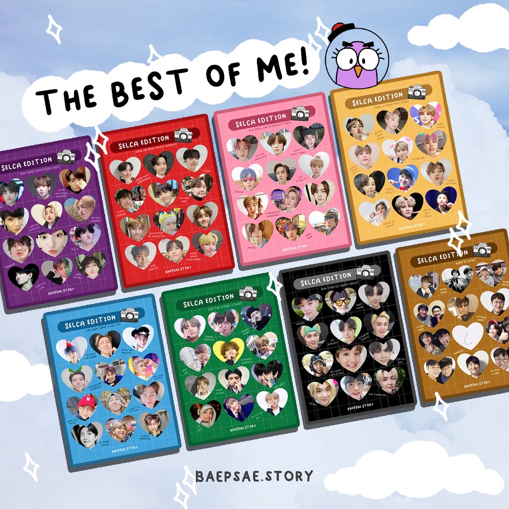 

Sticker Bangtan The Best of Me