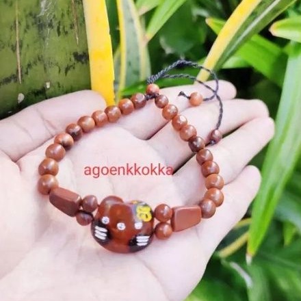 Gelang hello kitty dewasa coklat kokka kaukah