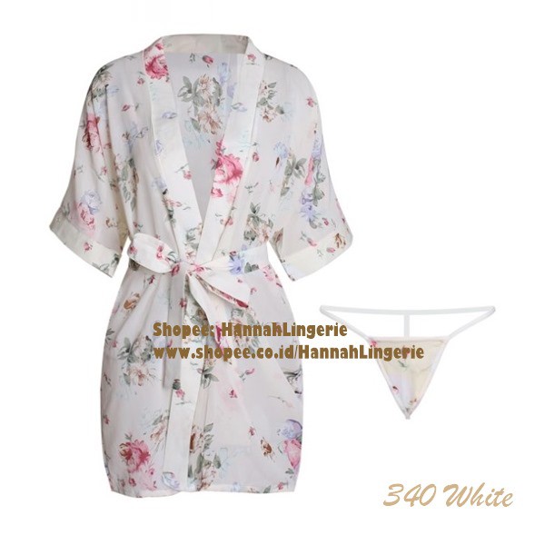 Lingerie Kimono S M L Baju Tidur Seksi Lingerie Transparan Lingerie Wanita Baju Malam Pertama 340 Shopee Indonesia