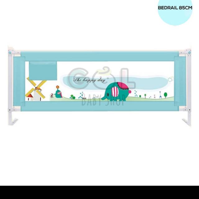 Bedrail Merk GOL (Pengaman Ranjang Bayi) Preloved / Bekas
