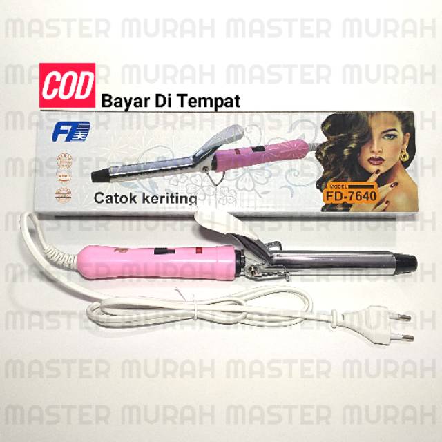 MM HARGA PROMO Catok Keriting Gulung Curly FD-7640