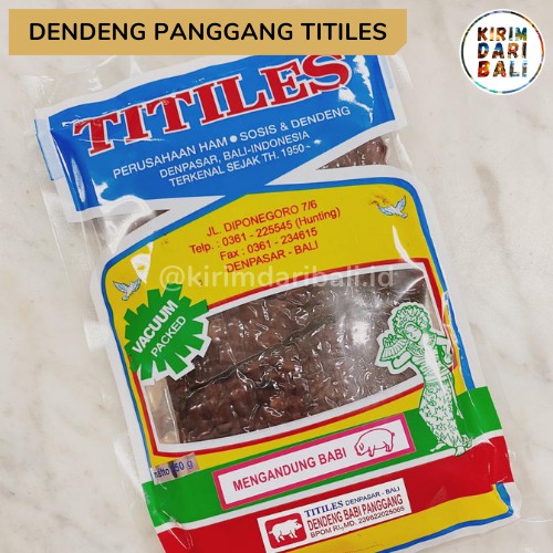 

Dendeng Babi Panggang Titiles 250gr / Oleh Oleh Bali / Makanan Bali