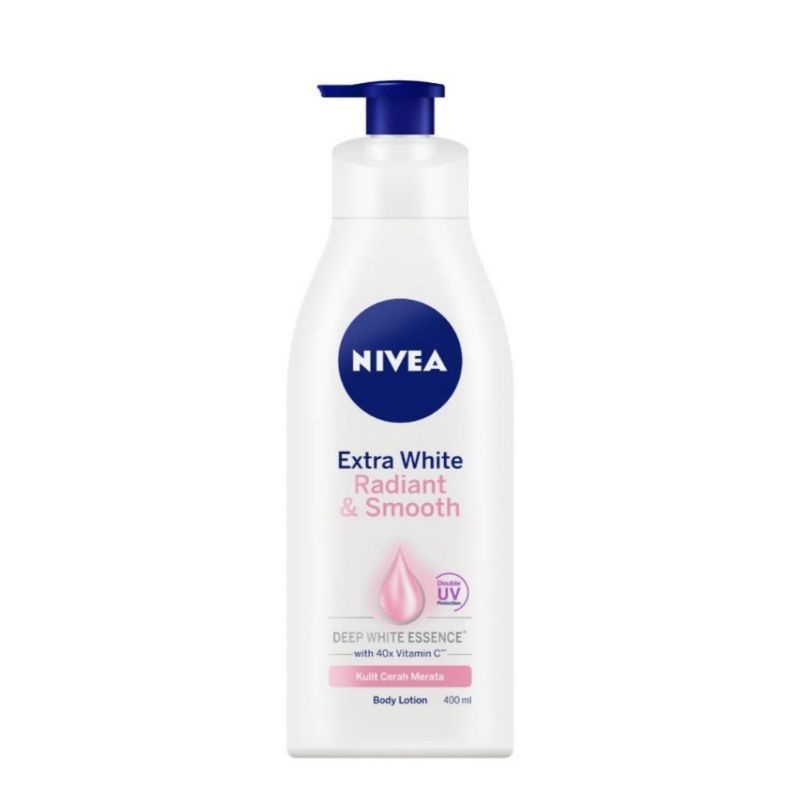 Nivea bodylotion extra white radiant &amp; smooth 400ml