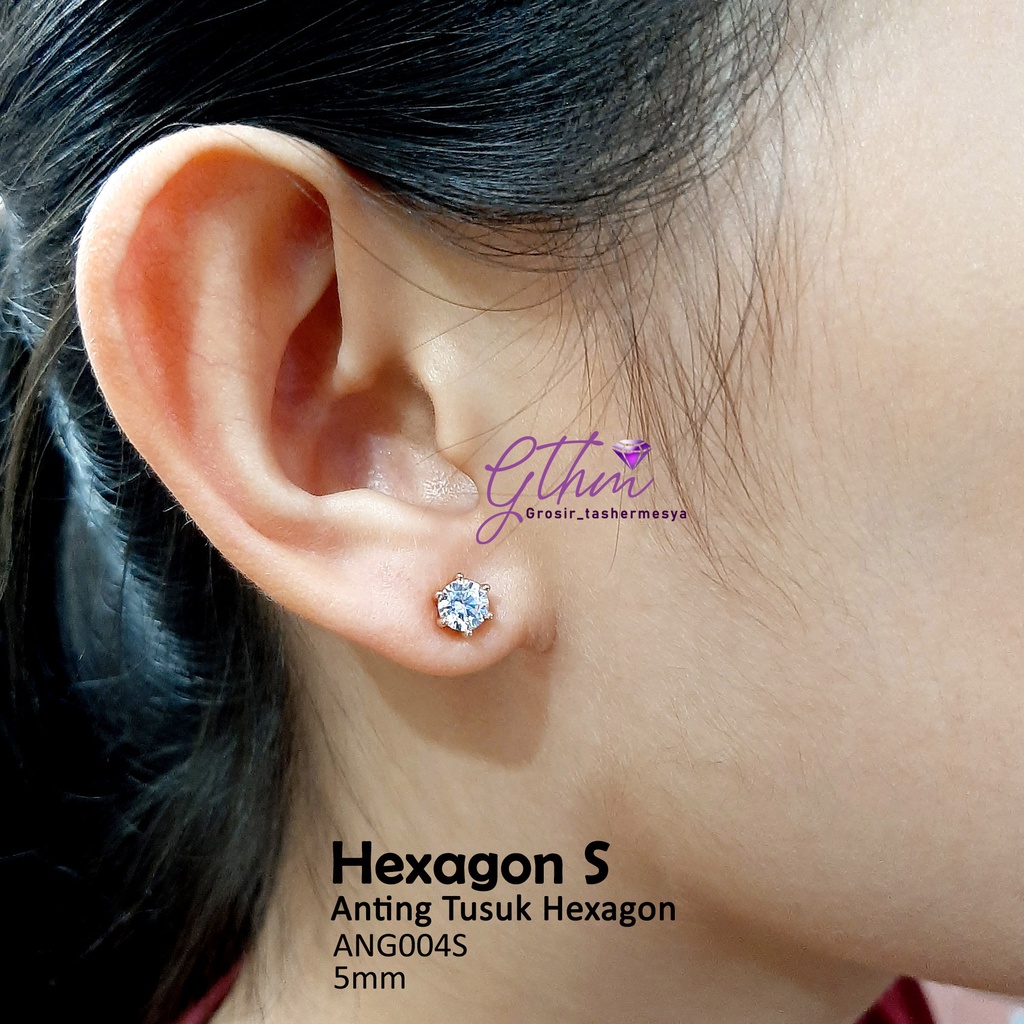 anting tusuk giwang harian wanita stud xuping ang004 xs