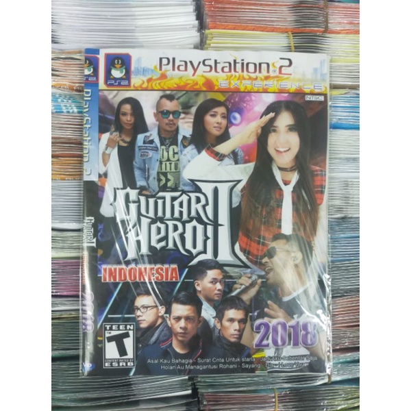 KASET PS 2 GUITAR HERO II INDONESIA 2018