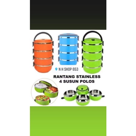 RANTANG STAINLESS 4 SUSUN