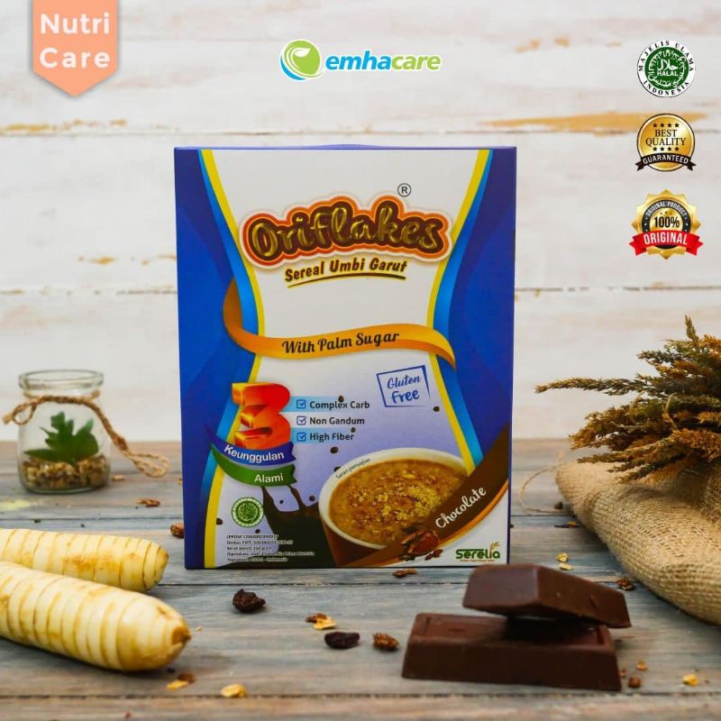

Oriflakes Slim Sereal Umbi Garut Solusi Diet