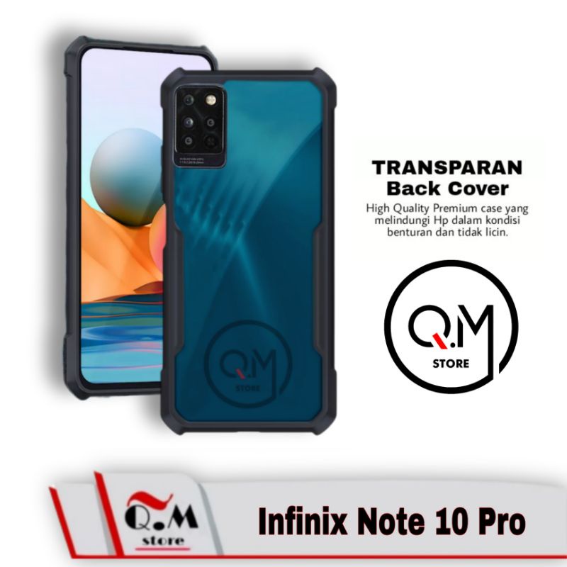 PROMO Case Infinix Note 10 / Infinix Note 10 Pro /Note 10 Pro NFC Softcase Transparan TPU Shockproof