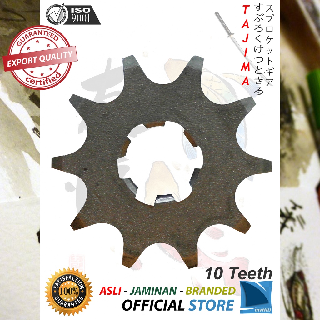 Gigi Tarik 8T ~ 17T HONDA Karisma / Kirana Gir Depan - Front Sprocket Gear TAJIMA