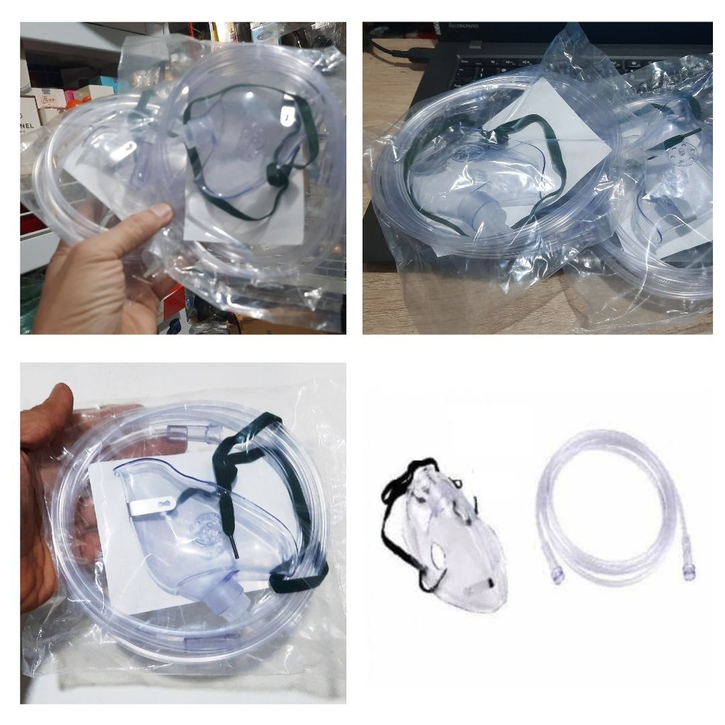 Selang Oksigen Tubing dan Masker Nasal 143102