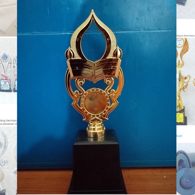 Piala Masjid murah - jual piala masjid - piala kubah - trophy bentuk masjid