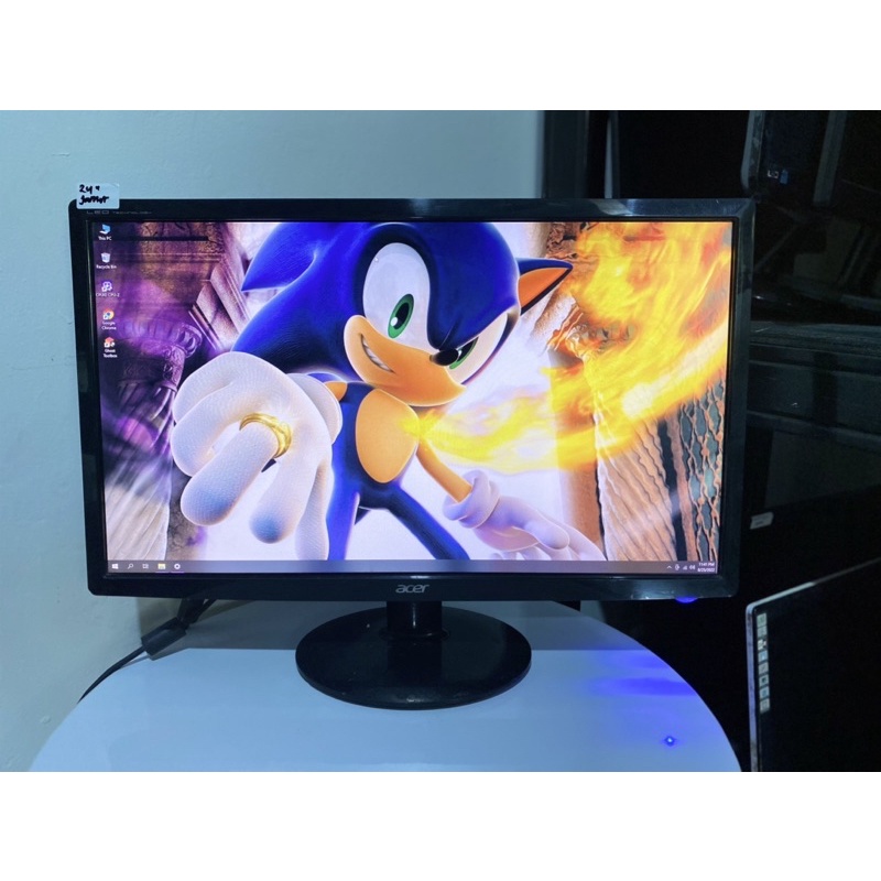 monitor 24 inch second bergaransi