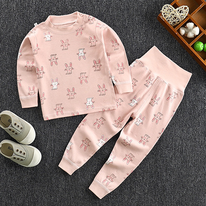 PIYAMA SET ANAK PEREMPUAN BAHAN KAOS IMPORT PJI02