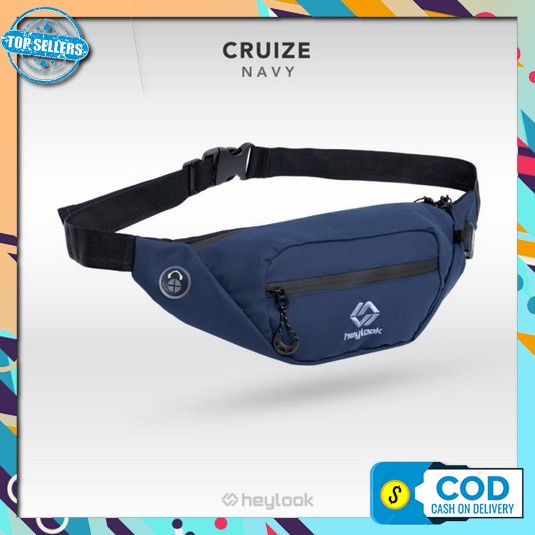 Slingbag Handbag Kasual Tas Mini Cowok Keren Tas Selampang Keren Pouch Tas Selempang Pria Waist Ba