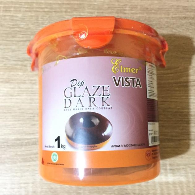 

ELMER DARK C4 DIP GLAZE 1 KG (PACKING PABRIK)