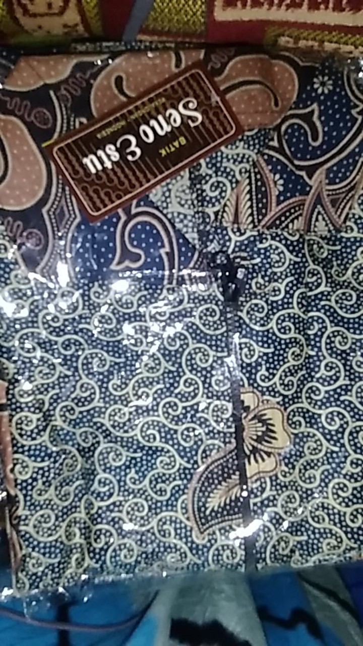 Couple Kemeja Tunik Larasati- Couple Atasan Batik Pria Reguler Fit Panjang Modern Ori By Seno Estu