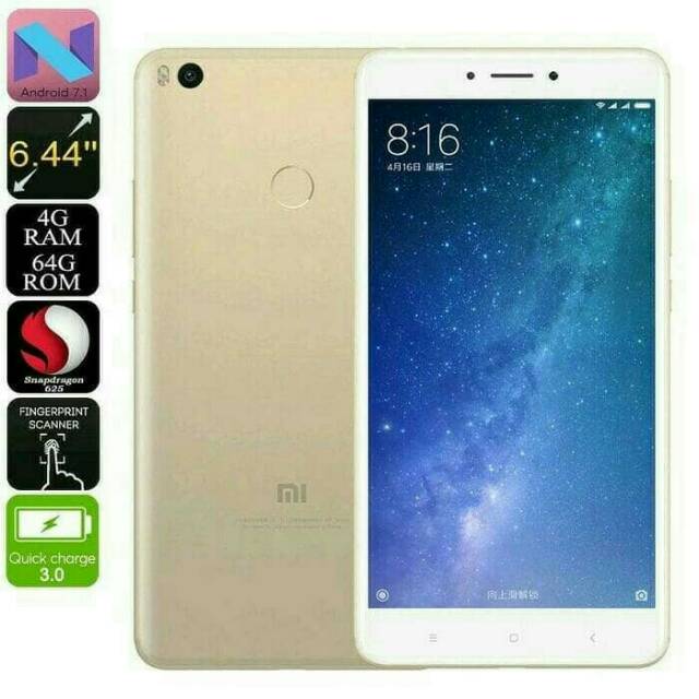 Xiaomi MIMAX 2 ram 4/64gb - Garansi Distributor 1 tahun
