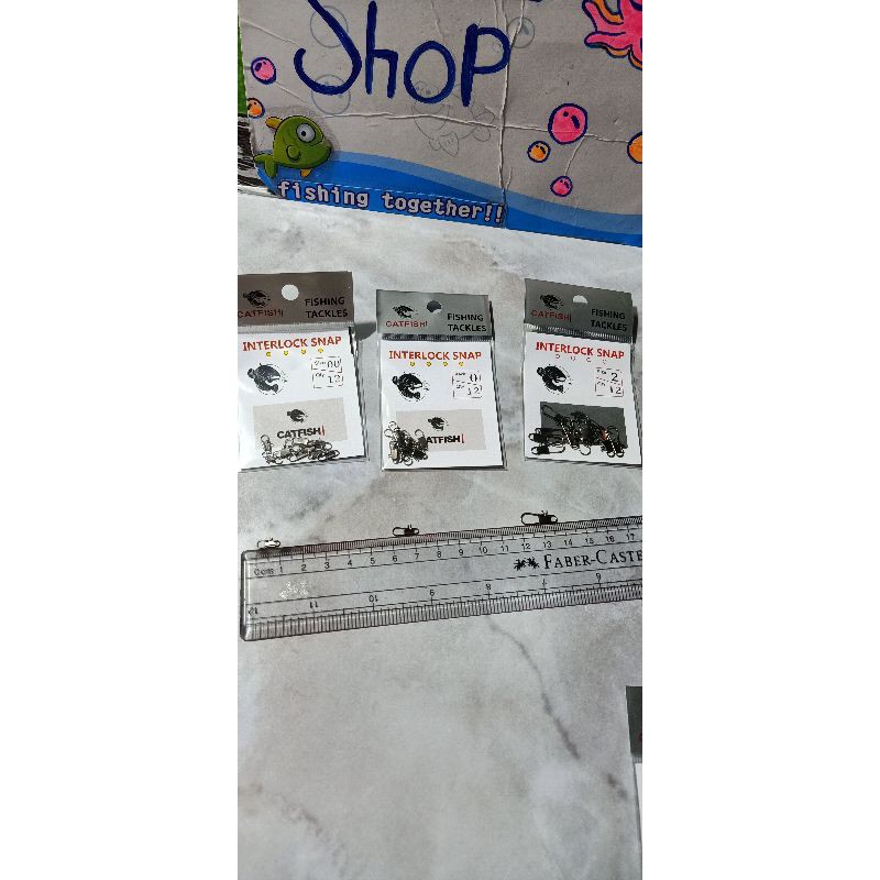 Interlock snap peniti Catfish