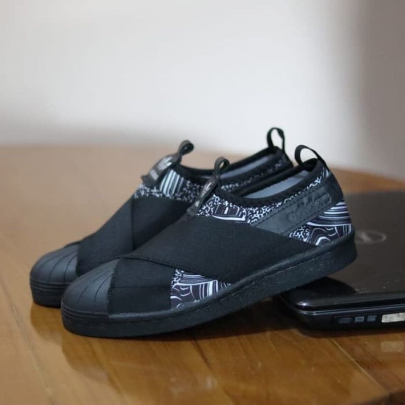 Adidas superstar slip on original bnwb indonesia