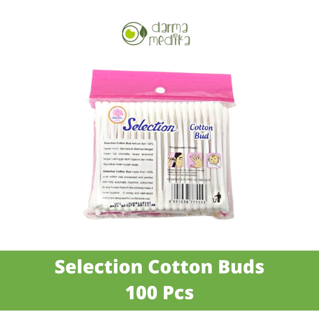 Selection Cotton Buds 100pcs 100pcs MURAH