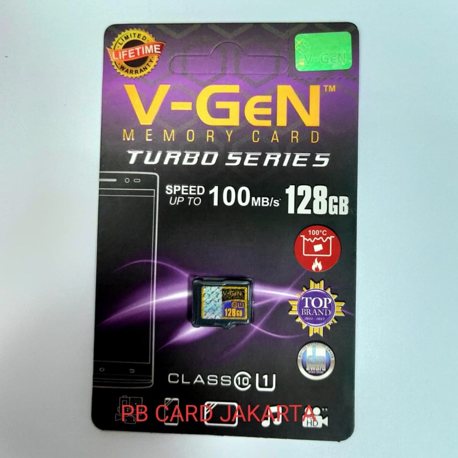 MICRO SD V-GeN 8GB 16GB 32GB 64GB 128GB TURBO CLASS 10 ( COD )