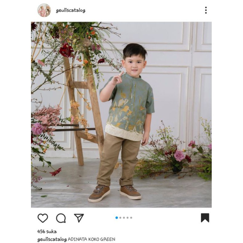 adinata koko green (ukuran 4) - kisah series geulis id