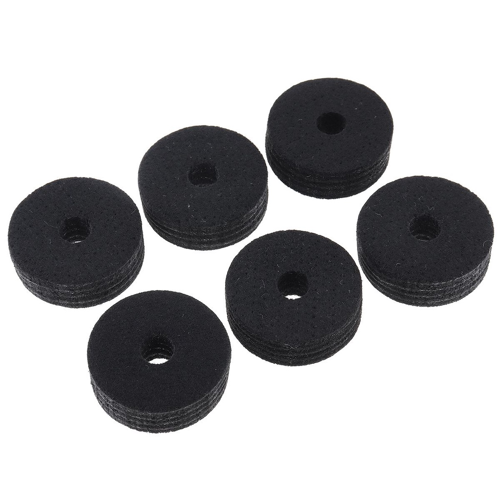 18pcs Stand Cymbal Bahan Felt Untuk Drum